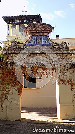 El Morabito-Casa de los Martos-Ronda-ANDALUSIA-SPAIN Stock Photo