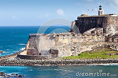 El Morro Castle, San Juan, Puerto Rico Stock Photo