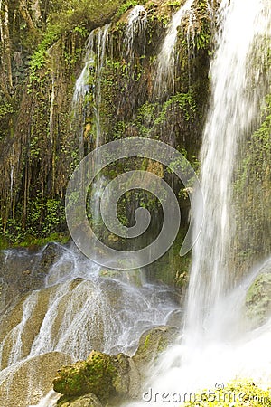 El Nicho waterfall Stock Photo