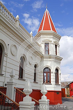 Mining town El oro near toluca, mexico I Editorial Stock Photo