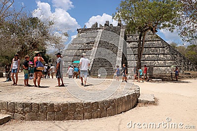 El Osario, Chichen Itza Editorial Stock Photo