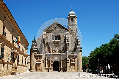 El Salvador Church, Ubeda, Spain. Stock Photo