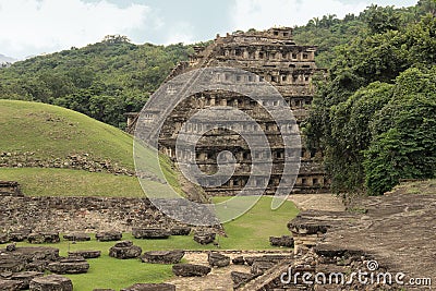 El Tajin Archaeological Ruins, Veracruz, Mexico Stock Photo