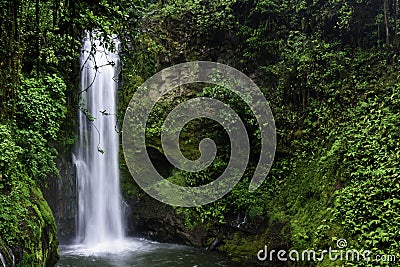 El Templo Waterfall Stock Photo