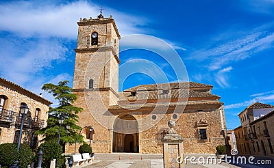 El Toboso village of don Quijote Dulcinea Stock Photo