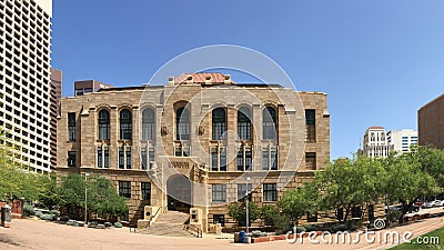 Elaborate Architecture of Old Phoenix City Hall Editorial Stock Photo