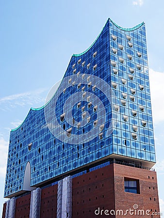 Elbphilharmonie in Hamburg Germany Stock Photo