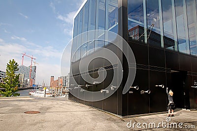 Elbphilharmonie pavilion Editorial Stock Photo