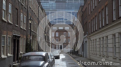 Elder Street, Spitalfields, London Editorial Stock Photo