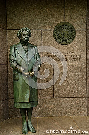 Eleanor Roosevelt Editorial Stock Photo