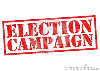 ELECTION CAMPAIGN Stock Photo