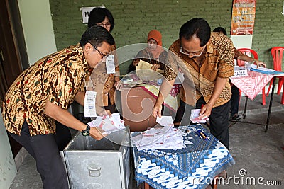 Election Editorial Stock Photo