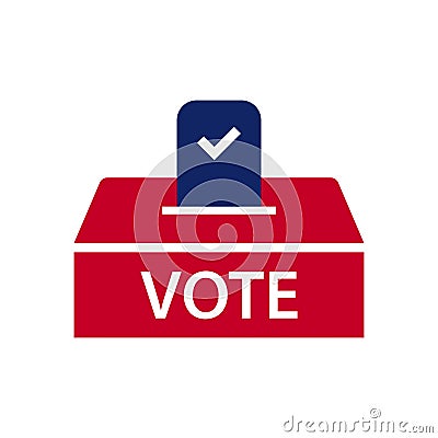 Election topic icon Vector Illustration