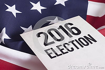 Election 2016 Stock Photo