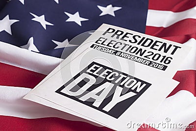 Election 2016 Stock Photo