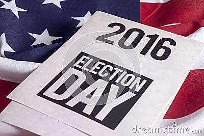 Election 2016 Stock Photo