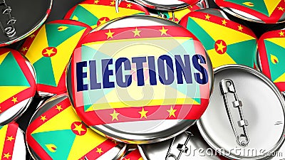 Elections in Grenada Stock Photo