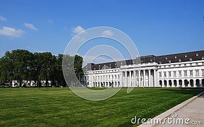 Elector's Palace In Koblenz, Germany Stock Photo