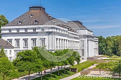 Electoral Palace Koblenz and gardens Germany Editorial Stock Photo