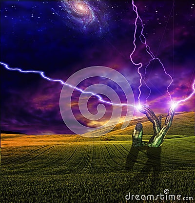 Electric Stock Photo