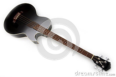 Electric bass guitar Stock Photo