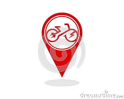 Electric bike Template vector Vector Illustration