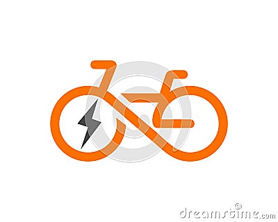 Electric bike Template vector Vector Illustration