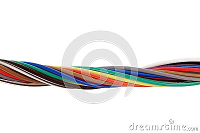 Electric cable Stock Photo