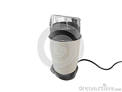 Electric coffee grinder Stock Photo