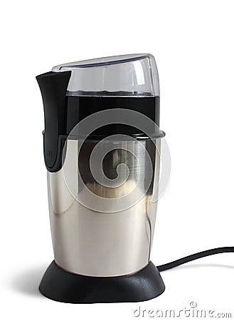 Electric coffee-grinder Stock Photo