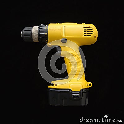 Electric drill. Stock Photo