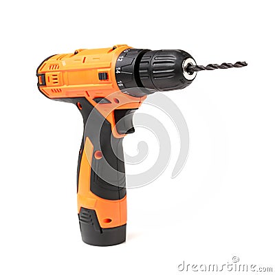 Electric drill Stock Photo