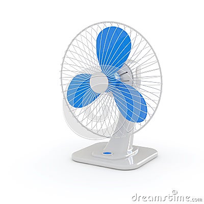 Electric fan Stock Photo