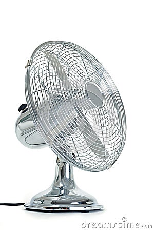 Electric fan Stock Photo