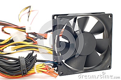 Electric fan Stock Photo