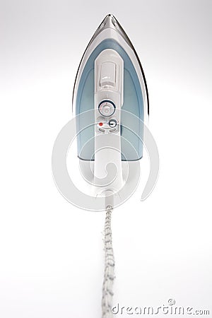 Electric Flatiron, HOME APPLIANCES Stock Photo