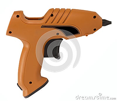 Electric glue gun Stock Photo