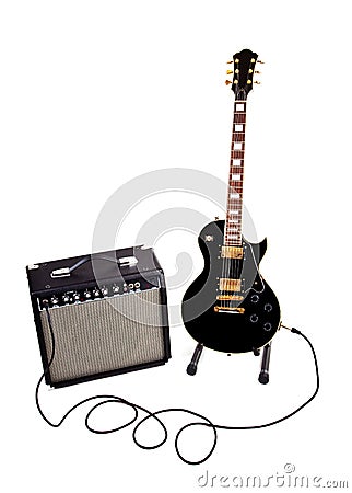 Electric guitar Stock Photo