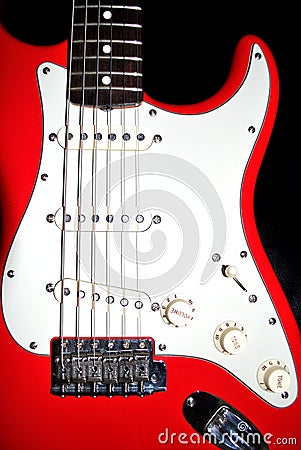 Electric guitar Stock Photo