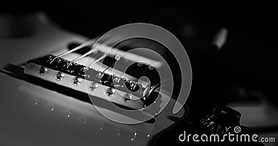 Electric Guitar Stock Photo