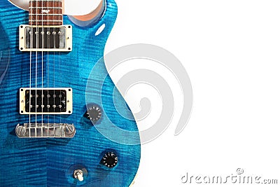 Electric guitar isolated Stock Photo