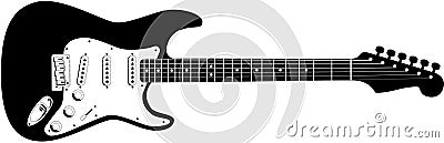 Electric-Guitar Vector Illustration