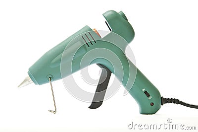 Electric Hot Glue Gun Stock Photo