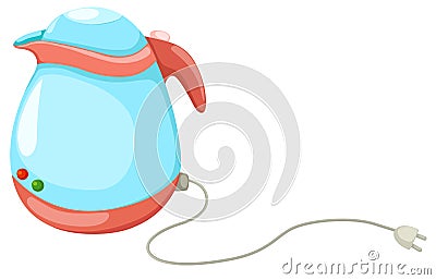 Electric kettle Vector Illustration