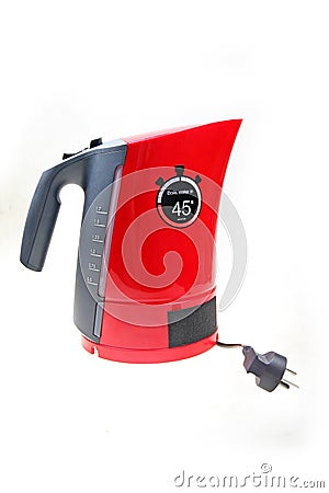 Electric kettle Stock Photo