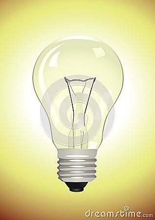 Electric lamp Vector Illustration