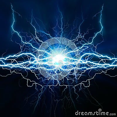 Electric Lighting Effect Stock Illustration - Image: 38949518