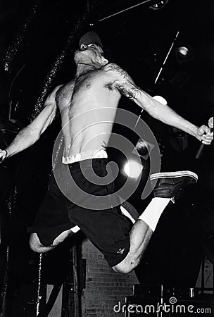 Electric Love Hogs live in Toronto 1992 Editorial Stock Photo