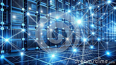 The Electric Matrix: A Framework for Efficient Power Management Generative AI Stock Photo