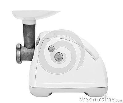 Electric meat grinder disassembled Stock Photo